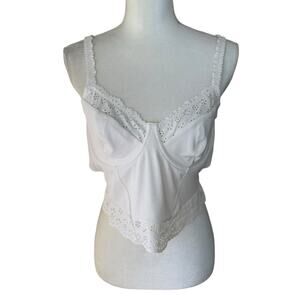 Colsie Ivory Size Xl Bralette